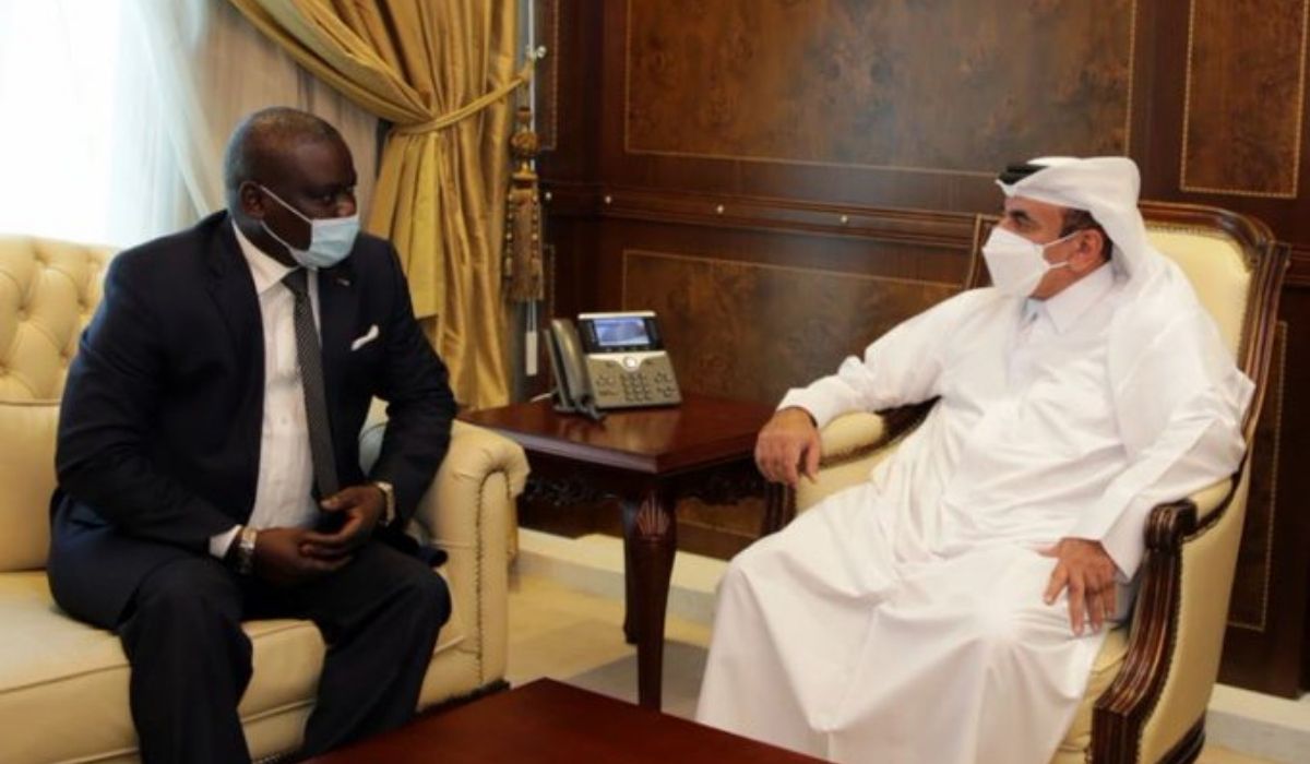 Transport and Communications Minister Meets Central African Counterpart